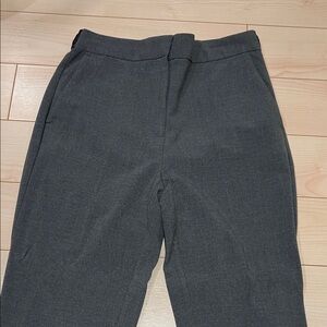 Zara womens grey slim pants stretch waist